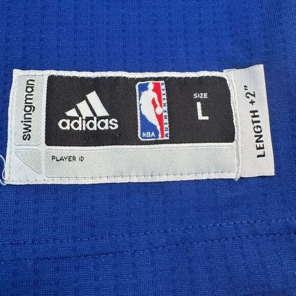 NBA Blue and White Warriors Jersey - Picture 6 of 8